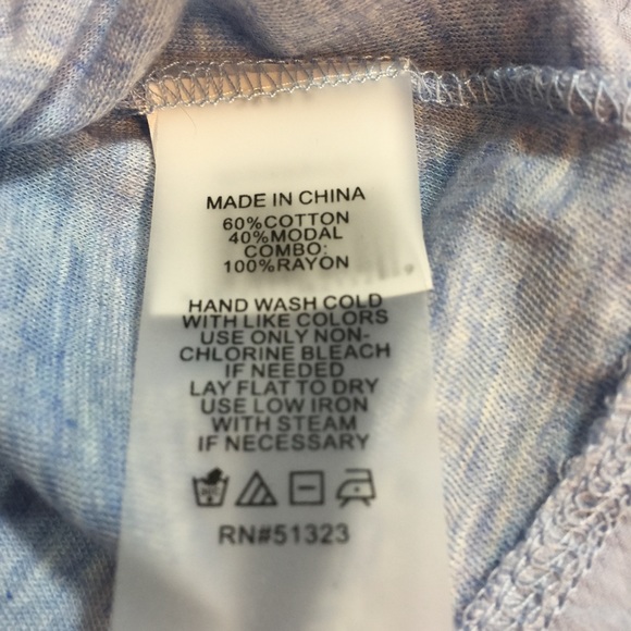 VINCE CAMUTO | Mixed Media top w/ flutter sleeve - Picture 7 of 7